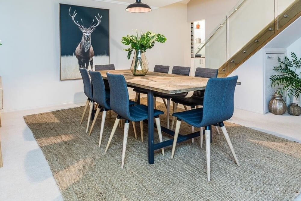 dining area after styling
