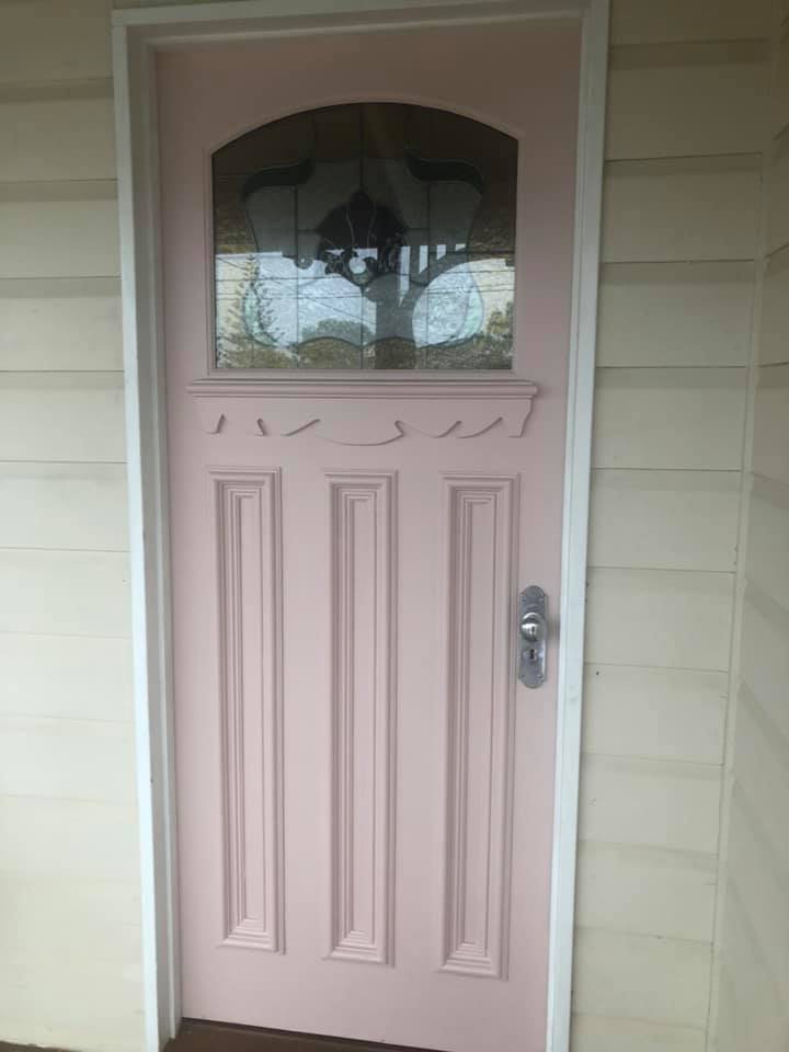 Pink Front Door