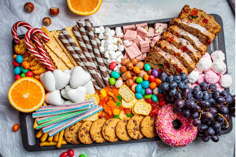 gourmet cakes and platters